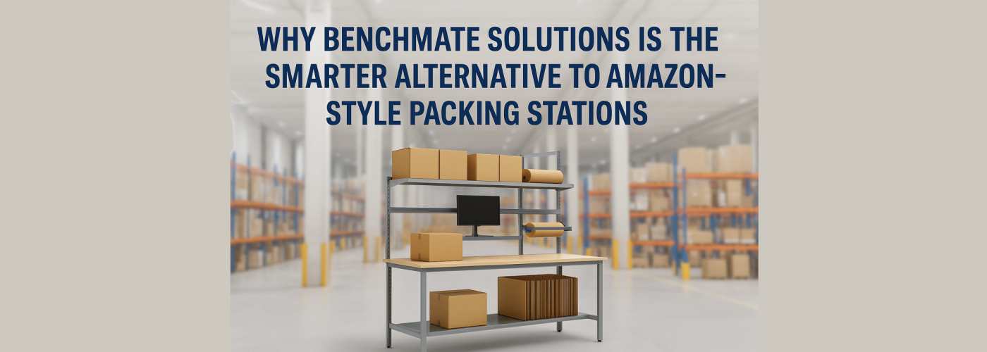 Packing Table Design Amazon Tables, Benches and Desks | BenchMate Solutions