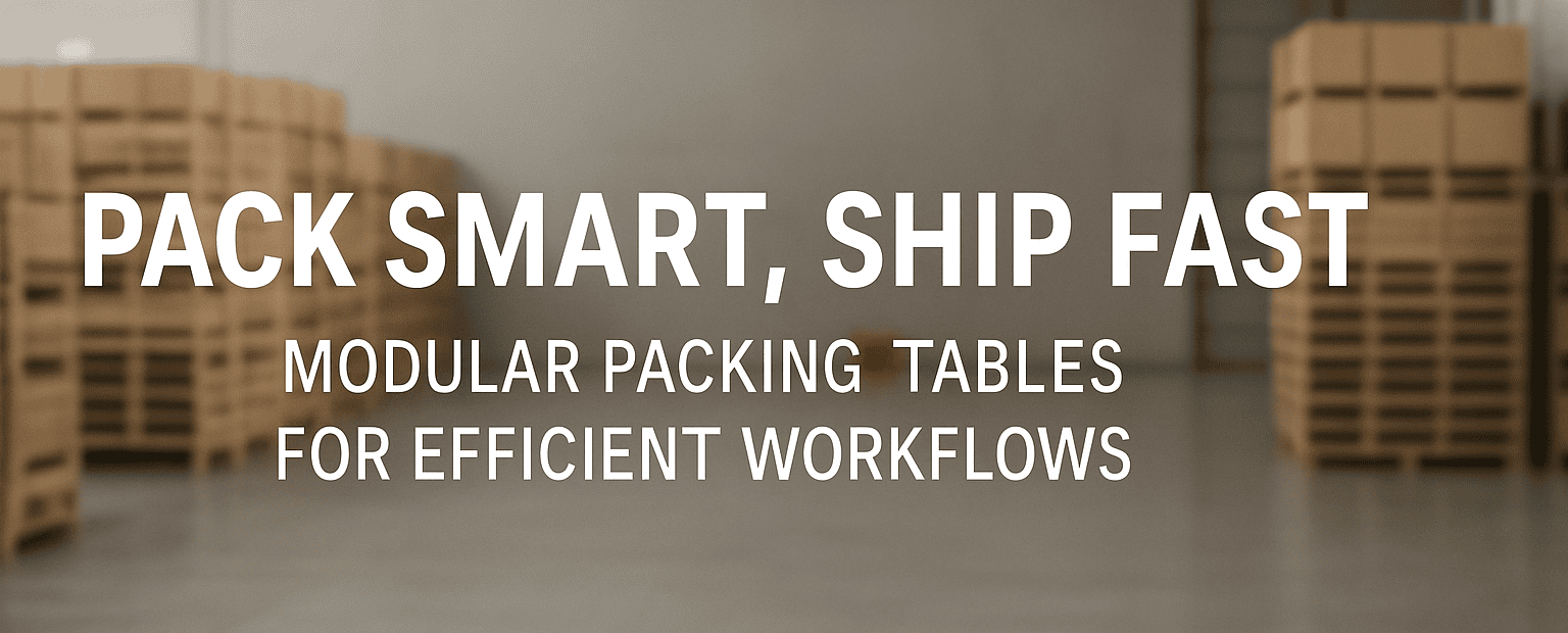 Transform Your Packing Process with Modular Packing Tables | BenchMate ...